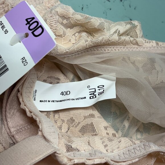 Bali Shapewear size 40D Full Bodysuit - NWT - Picture 6 of 7